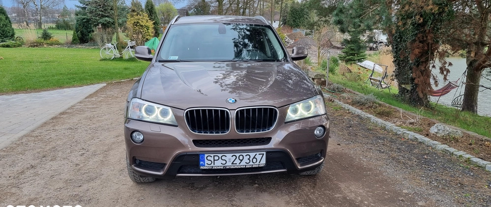 BMW X3 cena 57900 przebieg: 264000, rok produkcji 2012 z Pszczyna małe 92